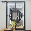 Ventas Directas de Fábrica Transfronterizas Ventanas de Sistema de Aleación de Aluminio, Ventanas Insonorizadas, Ventanas Batientes, Soporte para Decoración del Hogar Personalización de Puertas y Ventanas