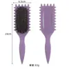 Pente Popular Transfronteiriço de Palha de Trigo com Almofada de Ar, Pente Fluffy para Styling de Cabeleireiro, Pente Definidor de Cachos com Elasticidade, Estoque Pronto do Fabricante