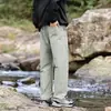 2026 Pantalones de Pierna Recta Sueltos Estilo Nuevo Pantalones Casuales Pantalones de Hombre para Otoño Pantalones de Trabajo Delgados Ropa de Trabajo Americana para Exteriores Pantalones Largos