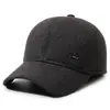 Gorra de Béisbol Cálida para Hombre Otoño Invierno Gorra de Pico Engrosada con Protección para los Oídos Moda Versátil para Exteriores Sombrero Antifrío para Adultos