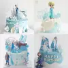 Adornos Decorativos para Pastel Congelado Aisha Campana Blancanieves Accesorios para Hornear Cumpleaños Infantil Enchufables