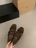 Zapatos de Salón Redondos Retro Estilo Francés con Aumento Oculto de Altura para Mujer, Nuevos Zapatos de Ballet Mary Jane con Estampado de Leopardo Otoño 2025 para Mujer