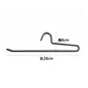 Espaço de alumínio goose pants rack high-end open light luxo cabide pendurado calças cabide secagem de roupas calças de secagem sem costura cabide