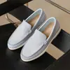 Sapatos Masculinos de Verão Mocassins Masculinos 2025 Estilo Coreano Sapatos Casuais Masculinos de Lona Solado Macio Sapatos Sociais para Jovens Dropshipping