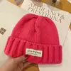 Gorros de Tricô Grossos de Inverno para Homens e Mulheres, Gorros Quentes de Lã, Gorros à Prova de Frio e Vento com Proteção para Orelhas, Estilo Coreano, Versátil e para Rosto Pequeno
