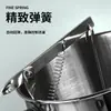 Funil para Bolinhos de Polvo, Funil Cônico, Funil para Bolinhos de Peixe de Aço Inoxidável com Suporte, Separador Dispensador de Massa