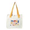 Bolso de Lona para Mujer Bolso Pequeño Moda Portátil Bolso de Mamá Bolso de Mano Bolso Cuadrado Pequeño Bolso para Almuerzo Bolso de Mano Bolso Lonchera