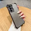 Adecuado para Samsung S26U Funda para Teléfono Móvil Anticaídas con Airbag Cubierta Protectora S25 con Purpurina Galvanizada Paquete Completo S24A36A57 Modelo Nuevo