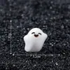 Muñeco de fantasma blanco pequeño lindo nuevo transfronterizo mochi accesorios decorativos DIY micro paisajismo adornos pequeños de escritorio