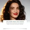 Crema Masajeadora y Nutritiva para Rostro Hoygi Colágeno Caracol Elasticidad, Suaviza e Hidrata la Piel, Crema Hidratante para el Cuidado de la Piel