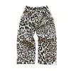 Amazon 2025 Nuevo Cardigan con Capucha Estampado de Leopardo Europeo y Americano Otoño e Invierno Transfronterizo Sudadera Retro Holgada y Pantalones Deportivos para Mujer