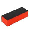 Manicura Esponja Tofu Negro Bloque Exfoliante Pulido de Tres Caras Fototerapia Uña de Cristal Dar Forma a la Uña Pulido Bloque de Tofu Negro
