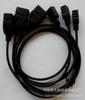 Venda direta da fábrica Cabo USB-A fêmea para Micro fêmea todos os tipos de cabo de carregamento para notebook preto comprimento