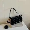 Bolsa Feminina Transfronteiriça com Bolinhas Moda Bolsa Feminina Grande Capacidade 2026 Novo Estilo Bolsa de Ombro Único Transversal Bolsa Feminina para o Dia a Dia