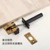 Cadena Antirrobo de Acero Inoxidable Cerradura Tira de Puerta Cerradura para Habitación de Hotel Pestillo de Cadena Oculto Cerradura Portátil con Tarjeta en Verde Antiguo y Rojo