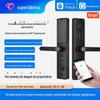 Fabricante de Fechadura Inteligente, Fechadura com Senha para Porta Interna, Fechadura de Apartamento, Fechadura de Porta Inteligente Atacado, Fechadura Eletrônica Semi-Automática com Impressão Digital