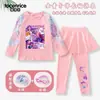 Conjunto de Bikini Kpop Demon Hunter para Niñas: Traje de Baño de Manga Larga y Pantalón Largo con Protección Solar para Niñas, Atuendo para Aguas Termales y Playa