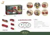 Paquete en Inglés Transfronterizo Set de Vías de Tren de Vapor Retro Tren Eléctrico Simulado Juguetes para Niños de Amazon