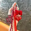 Llavero de Oso con Estampado de Leopardo Acrílico Transfronterizo Colgante Pequeño Decoración de Bolsa Accesorios para Llavero Venta al por Mayor de Comercio Exterior