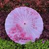 Procesamiento personalizado paraguas de seda estampado parasol paraguas decorativo al por mayor paraguas de seda antiguo Paraguas de Danza