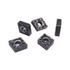 Carburo cementado CNC cuchilla CNMG120408-MA acero de tungsteno hierro fundido endurecido acero inoxidable mecanizado general