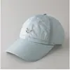 Gorra de Béisbol de Color Sólido con Bordado de Dibujos Animados, Secado Rápido, para Mujer, Verano, Transpirable, Protector Solar para Deportes al Aire Libre, Gorra Versátil para Hombre
