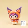 Dibujo Animado Sanrio Pequeño Demonio Kuromi Figura Linda Adorno para Coche Escritorio Accesorios para Transmisión en Vivo Caja Ciega Venta al por Mayor