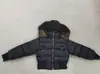 Nuevo diseño de moda callejera de otoño e invierno, abrigo de algodón con cuello de piel desmontable, chaqueta de color liso para mujer, ajuste entallado que ciñe la cintura