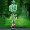 Jade verde claro Yuanbao Calabaza Flor de loto colgante colgante para coche en colgante seguro para coche venta al por mayor directa de fábrica