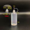 Botella blanda de PE con boca puntiaguda para lubricación de tatuajes, arte de uñas, glicerina, pigmento, jeringa, botella de goteo para líquido, botella dispensadora