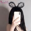 Feimu Lencería Sexy Orejas de Conejo Orejas de Gato Orejas Cortas Felpa Encaje Diadema Accesorios Meituan Comida para Llevar Venta al por Mayor Mujeres 7653