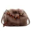 Otoño 2025 Nueva Tendencia Bolso Cruzado Bolso Cubo Estampado de Leopardo Bolso de Mano Estilo Chino Nicho Retro Bolso Elegante de Piel