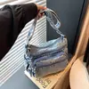 Bolsa jeans feminina nova 2026, estilo retrô, versátil, grande capacidade, durável e prática, bolsa de ombro, bolsa transversal