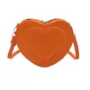 Bolso Pequeño de Moda en Forma de Corazón Otoño 2026 Nuevo Elegante Bolso Cruzado con Relieve Diseño de Nicho Ins Bolso de Hombro
