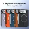 Adequado para capa de celular iPhone Duo, carregamento sem fio, MagSafe, suporte de carro, capa flip magnética, capa protetora dobrável de couro