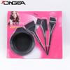Pincel para tintura de cabelo pente para tintura de cabelo conjunto escova de cabelo escova de cabelo escova de cabelo escova de cabelo conjunto de 4 peças Terno quente para tintura de cabeleireiro