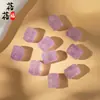 Beibeifu Cristal Natural Padrão Contas Cilíndricas Escultura Acessórios Pingente Versátil Pulseira Pequenos Acessórios DIY Atacado