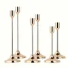 Candelabros de Estilo Europeo, Decoraciones de Mesa para Cena a la Luz de Velas en Restaurantes Occidentales, Portavelas, Portavelas para Salones de Banquetes de Bodas en Hoteles