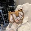Estilo coreano Internet celebridade bolsa feminina verão 2022 nova moda casual ins textura mensageiro bolsa ombro axila bolsa