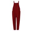 Amazon Deseo Nuevo Popular Color Puro Tirantes Pantalones Casuales Monos de Una Pieza para Mujer 9626 #