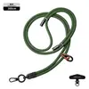 Nuevo cordón para teléfono móvil 6MM resistente para colgar en el cuello ajustable para exteriores anti-pérdida delicada cuerda trenzada para muñeca negra