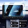 Adequado para Tesla MODELO 3/Y Huanxin Película de vidro temperado para tela 3 película HD para navegação no controle central película fosca