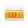 Luces LED Laterales para Camiones Grandes 6D Luces Indicadoras de Ancho 12V24V Luces de Suelo para Neumáticos Luces Laterales de Camión Luces de Cintura Alto Brillo