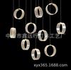 Novas Luzes de Cordão de Teto para Casamento de Alto Brilho com 10 Cabeças, Lustres Acrílicos Luminosos, Luzes Decorativas para Casamento e Hotel, Adereços para Casamento