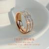 Anillo Gympani 925 para Mujer Diseño Nicho Anillo para Pareja Anillo Lleno de Diamantes Anillo para Mujer Estilo Frío de Moda ins Anillo para Comer