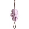 Bola de baño grande, bola de baño no dispersa, lindo masaje de baño, suministros de baño espumosos, toalla de baño con flores de baño