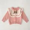 Suéter Cardigan de Bebé de Rebaja Chaqueta de Punto Estilo Coreano Otoño e Invierno Top Elegante para Niños Suéter Versátil