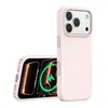 Aplicável ao iPhone 18Pro Capa Magnética para Celular de Silicone Líquido com Sensação de Pele Capa Protetora para Celular de Cor Sólida para Negócios Personalizada