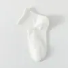 Meias Sociais Masculinas Zhuji, Estilo Verão Fino, Meias de Algodão Puro de Ângulo Reto, Absorventes de Suor Masculinas, Resistentes a Odores, Meias Cano Baixo com Malha e Sola de Massagem