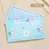Almohada para bebé almohada para siesta de bebé toalla transpirable de 0 a más de 6 meses algodón suave para todas las estaciones almohada de nube